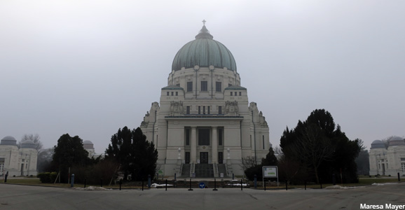 Die Friedhofskirche zum Heiligen Borromäus, besser bekannt als „Luegerkirche“