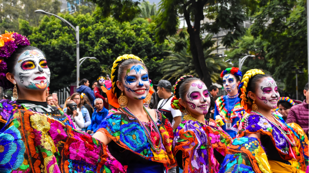 Dias de los Muertos ist eines der berühmtesten Trauerrituale auf der Welt.