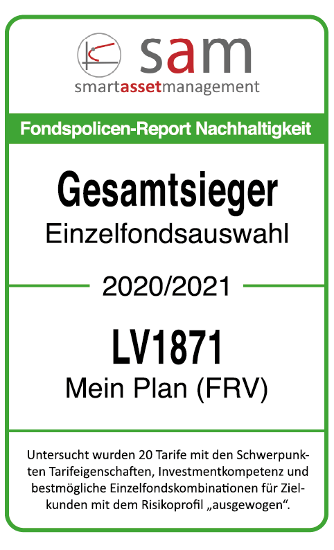 Siegel Gesamtsieger Mein Plan (FRV) von sam