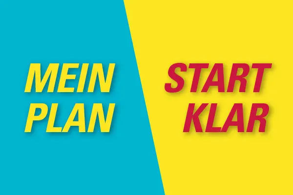 MeinPlan StartKlar Plakat